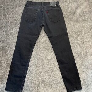 Levi's 511 Mens Slim Fit Black Jeans W31 L30